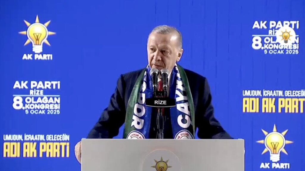 cumhurbaskani erdogan ak parti rize il kongresinde konusuyor BUGmeFRs