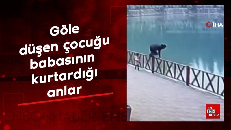 hatayda gole dusen cocugu babasinin kurtardigi anlar lhV7n5Iy