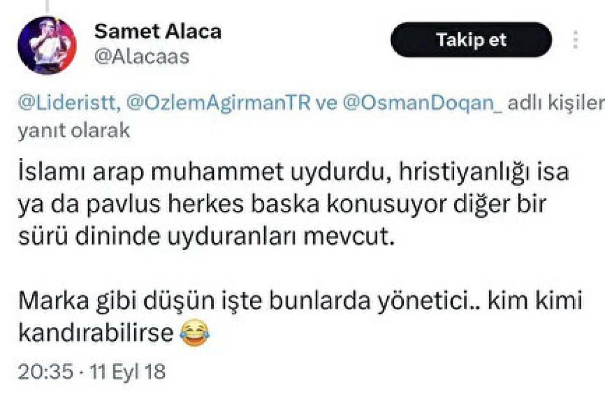 chpli baskanin danismani samet alaca peygamberimize kufur edip erdogana suikast cagrisi yapti 0 qDXZnQR6