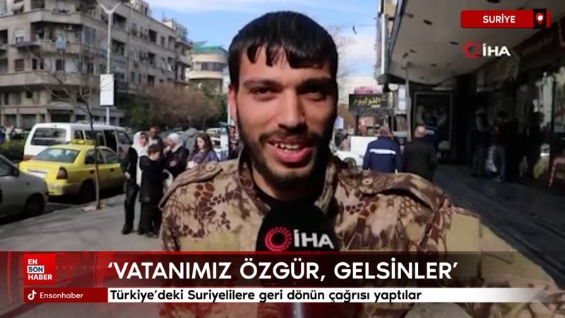 turkiyedeki suriyelilere geri donun cagrisi vatanimiz ozgur gelin DD3h8Eld