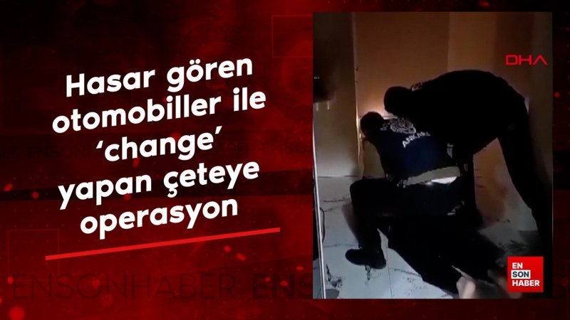 depremde hasar goren otomobiller ile change yapan ceteye operasyon cOknabiX