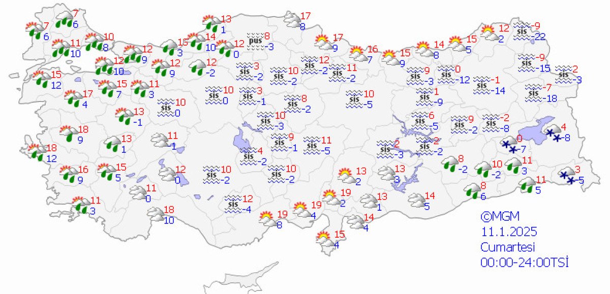 turkiyenin 5 gunluk hava durumu raporu istanbula yagis geliyor 0 dr9Nr8Gi