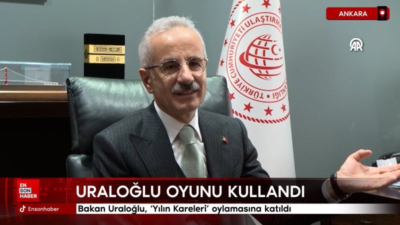 bakan uraloglu yilin kareleri oylamasina katildi Dz1JdnQR