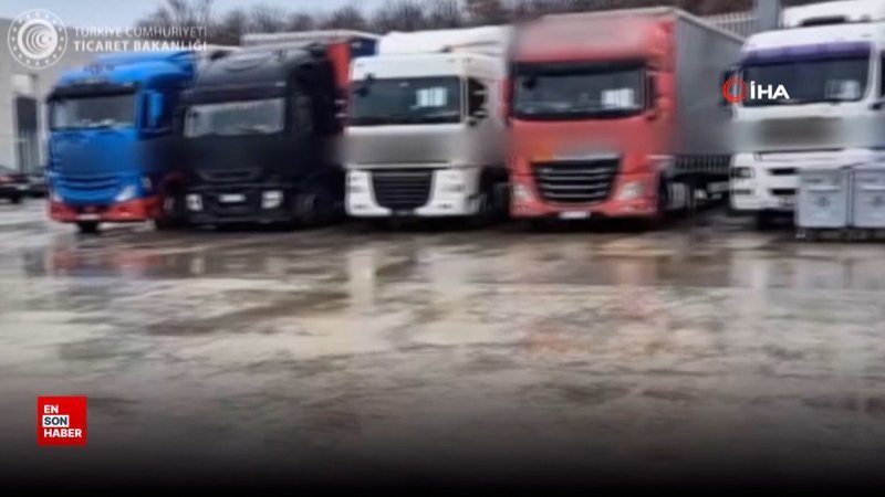 kacak tir ve dorseler gumruge takildi fY2rB2OG