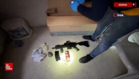 adanada m4 tufek ve el bombasiyla yakalandi QlVvx2kk