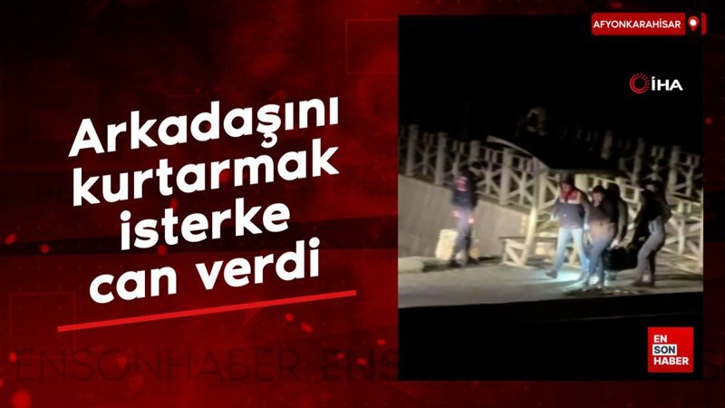 Afyonkarahisar'da gölete düşen arkadaşını kurtarmak isterken can verdi 1 afyonkarahisarda golete dusen arkadasini kurtarmak isterken can verdi 7uARZkjF