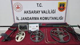 aksarayda defineci gizlendigi tunelde yakalandi SOwVrmQy