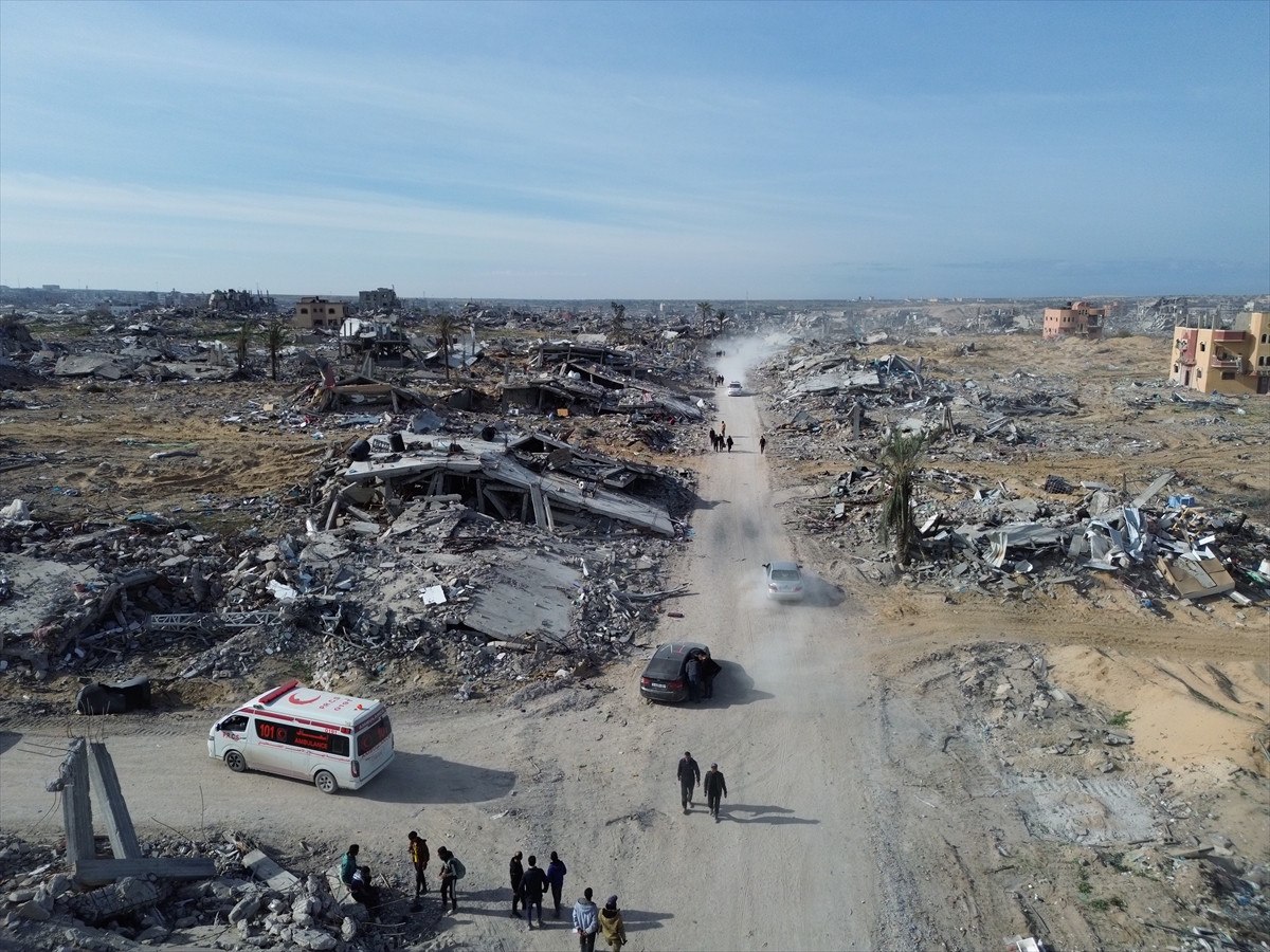 ateskesin ardindan gazzenin refah kentindeki yikim goruntulendi 1