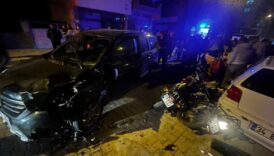 aydinda yarisan motosikletler otomobil ile kafa kafaya carpisti 3 yarali 6UP8dCJ2