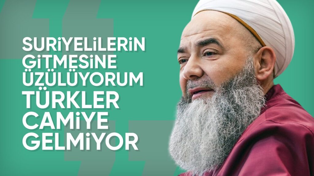 cubbeli ahmet suriyeliler gidince cemaat eksilecek fr6zdLz7