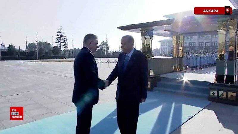 Cumhurbaşkanı Erdoğan, Slovakya Başbakanını karşıladı 1 cumhurbaskani erdogan slovakya basbakanini karsiladi ekD8fJF6