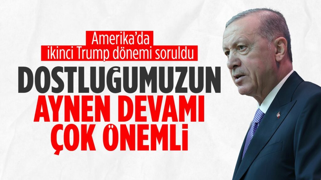 cumhurbaskani erdogan trumpin ikinci donemi tum insanlik icin hayirli olsun imrIwCLg
