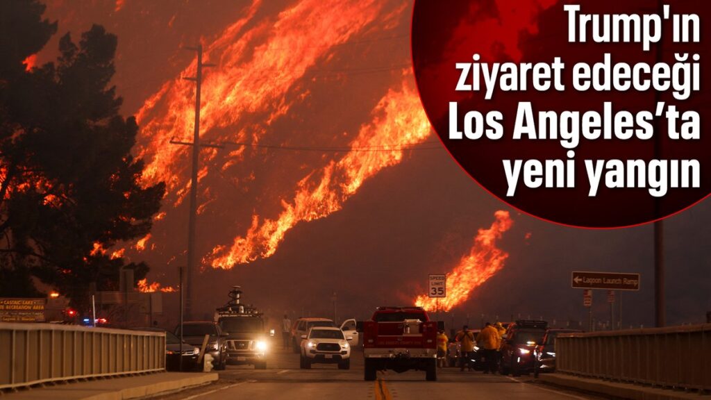 donald trumpin ziyaret etmesi beklenen los angelesta yeni yangin 7Rq189Xy