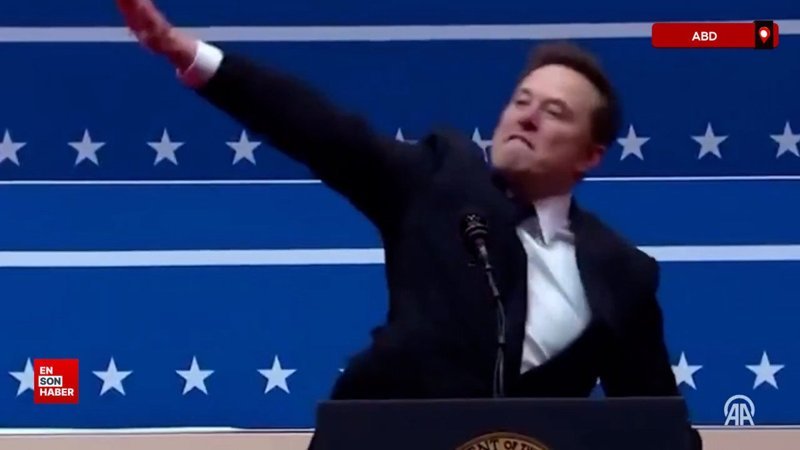 Elon Musk'ın yaptığı el hareketi, Nazi selamına benzetildi 1 elon muskin yaptigi el hareketi nazi selamina benzetildi yCL4XZMB