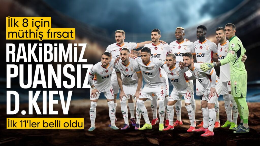 galatasaray dinamo kiev macinin ilk 11leri NNMtOike
