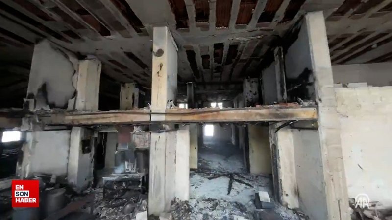 grand kartal otelin ici fpv dronla goruntulendi