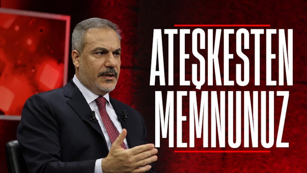 hakan fidan gazzede ateskesten memnunuz tsxCyACy