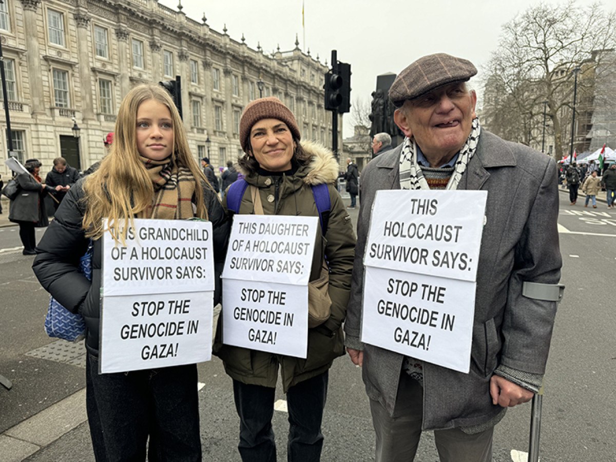 holokosttan kurtuldu israili protesto etti 0 m2yJWGBQ