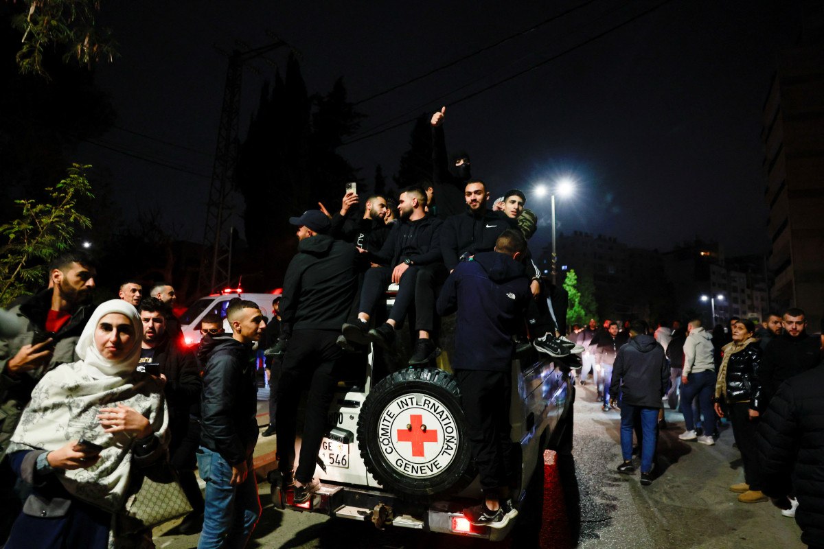 israil 90 filistinli tutukluyu serbest birakti 3 9wyusAQF