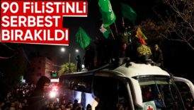 israil 90 filistinli tutukluyu serbest birakti Hfj3FqMX