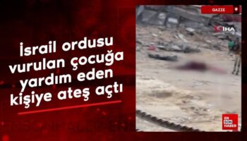 israil ordusu vurulan cocuga yardim eden kisiye ates acti UF87ZQ7p