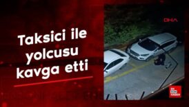 istanbulda taksici ile yolcusu kavga etti YYqprJWb