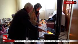 karabukte komsulari izin vermedi evine dogalgaz baglatamadi KeDOFBLg