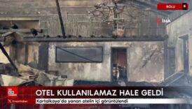 kartalkayada yanan otelin ici goruntulendi wbpDZx7B