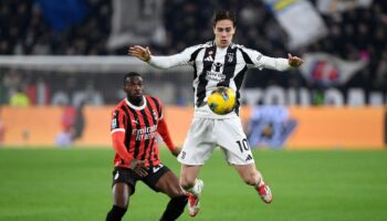 kenan yildiz 45 dakika oynadi juventus milani iki golle gecti vXZxJLeU