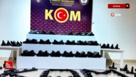 konyada evinden 400 tabanca cikan baba ve ogul tutuklandi BXpUAcHM