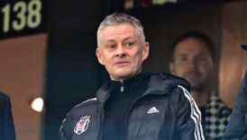 ole gunnar solskjaer besiktas samsunspor macini tribunden takip etti vRxQFtrR