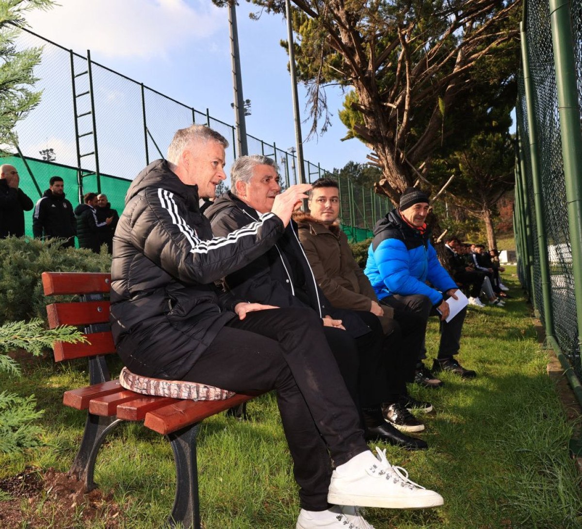 ole gunnar solskjaer bjk nevzat demir tesislerinde 3
