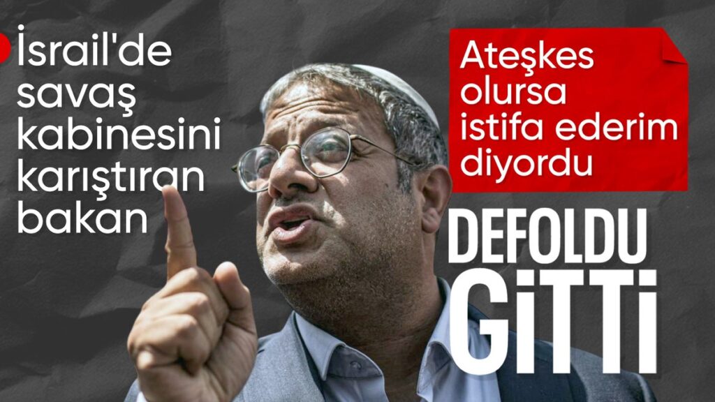son dakika asiri sagci israil ic guvenlik bakani istifa etti 67YBC1Q1