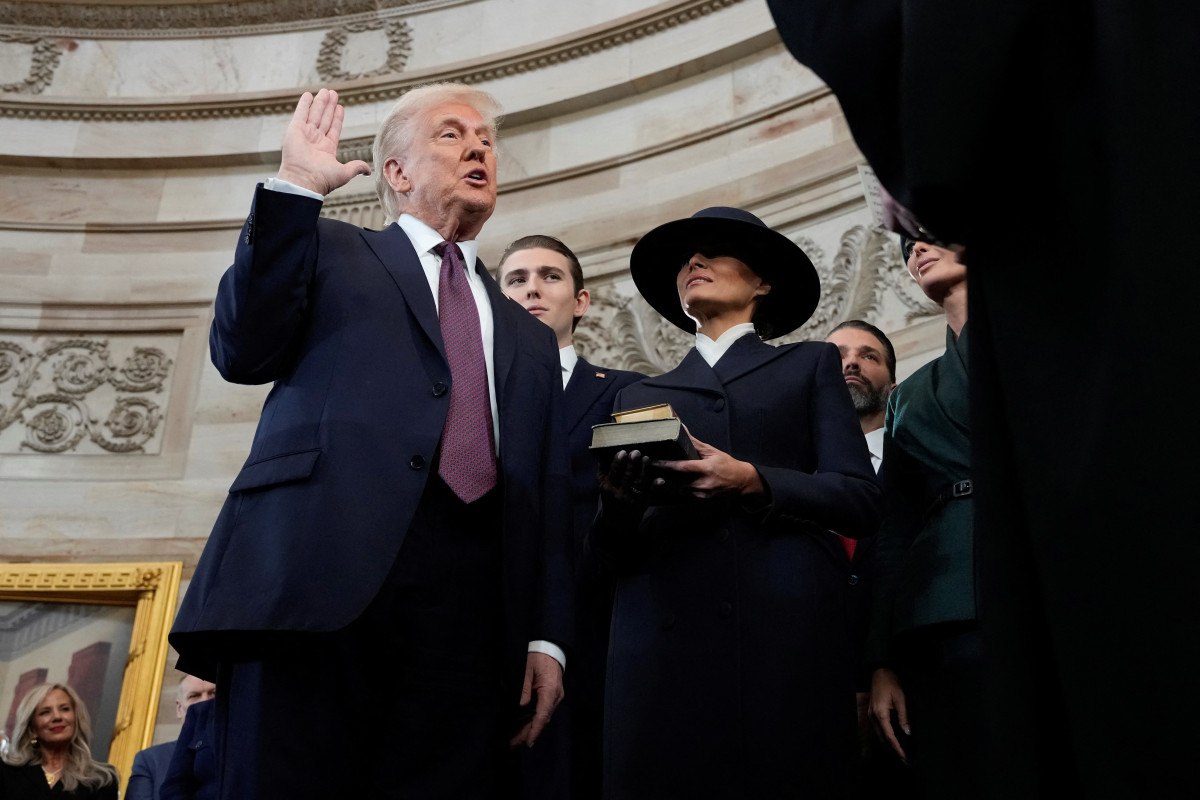 son dakika donald trump yemin ederek abdnin 47 baskani oldu 0