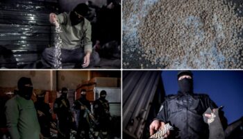 suriyede devrik rejimin uyusturucu sevkiyati icin kullandigi depo goruntulendi tNDIZ7YU