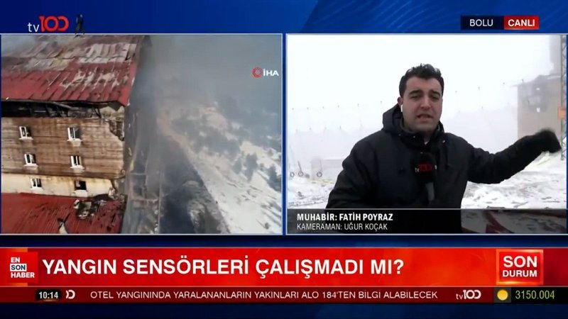 tv100 kameralarına yansıdı: Bolu'daki otel faciasında AFAD ekiplerinden para istendi 1 tv100 kameralarina yansidi boludaki otel faciasinda afad ekiplerinden para istendi CJOHiNtZ