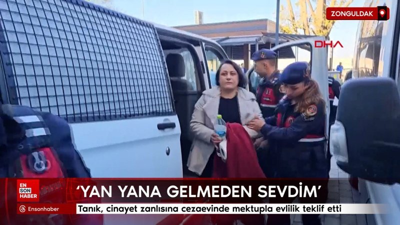 Zonguldak'ta tanık, cinayet zanlısına cezaevinde mektupla evlilik teklif etti 1 zonguldakta tanik cinayet zanlisina cezaevinde mektupla evlilik teklif etti kdfBOs7B