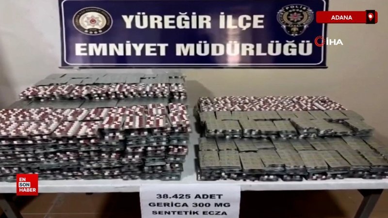 Adana’da 38 bin 425 uyuşturucu hap ele geçirildi 1 adanada 38 bin 425 uyusturucu hap ele gecirildi I16jQY5P