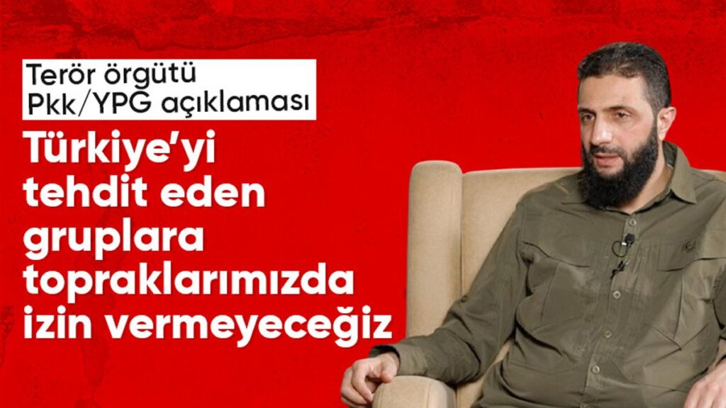 ahmed es seradan pkkypg aciklamasi turkiyeyi tehdit eden gruplara izin vermeyecegiz jR4L5ZOQ