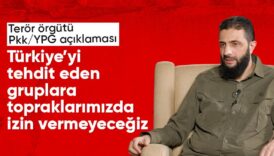 ahmed es seradan pkkypg aciklamasi turkiyeyi tehdit eden gruplara izin vermeyecegiz jR4L5ZOQ