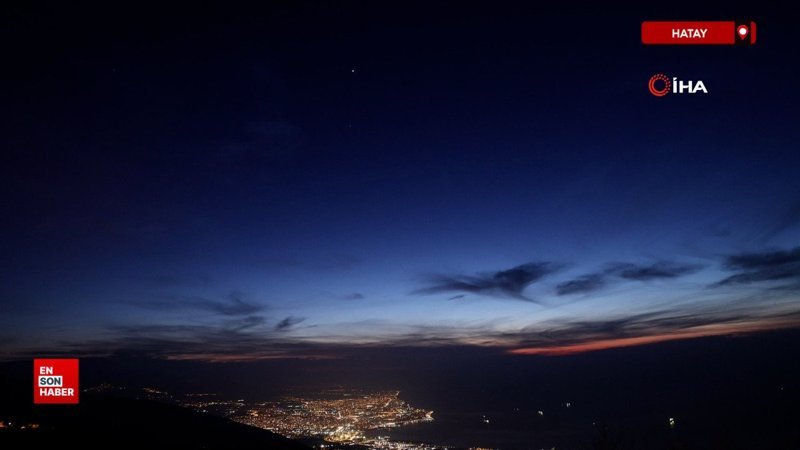 Amanos Dağları'nda görsel şölen: 6 gezegen yan yana sıralandı 1 amanos daglarinda gorsel solen 6 gezegen yan yana siralandi sYhsBedg