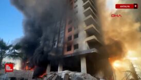 antalyada 12 katli binada cikan yanginda zemin ile ilk 2 katta buyuk zarar olustu cKcOfXvb