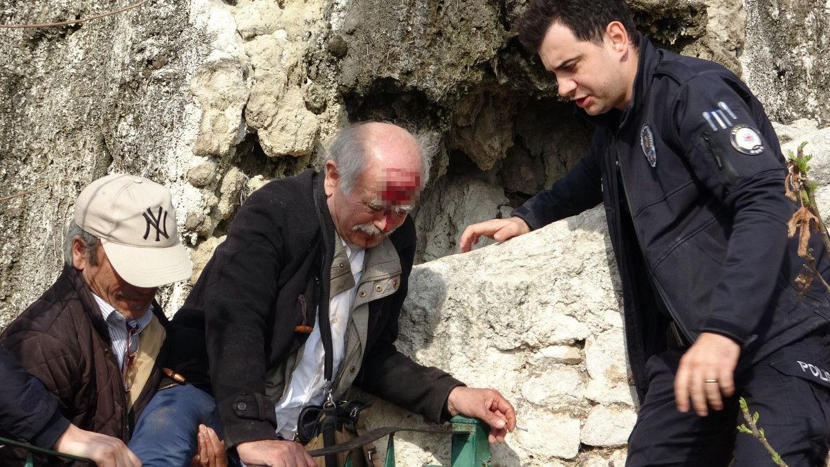 antalyada alkol alip falezlerden dusen sahsin saglik ekipleriyle ilginc diyalogu 3 HeYW6im3