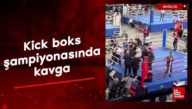 antalyada kick boks sampiyonasinda kavga AFRWtULl