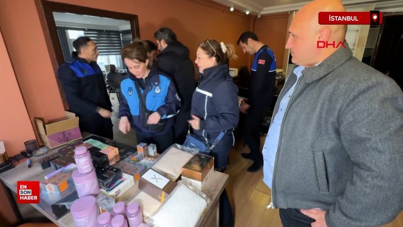 Avcılar'da kargo bürosu sahte ürün deposu çıktı 1 avcilarda kargo burosu sahte urun deposu cikti FWNRYITS