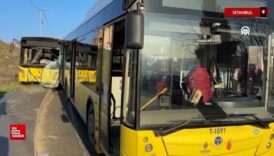 basaksehirde iett otobuslerinin karistigi 2 ayri kaza meydana geldi 9kafVClF