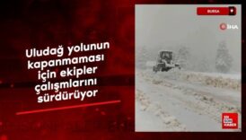 beyaza burunen uludag yolunda karla mucadele ZTDZY2LP