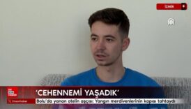 boluda yanan otelin ascisi yangin merdivenlerinin kapisi tahtaydi iEeVQjfZ