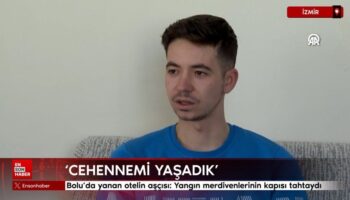 boluda yanan otelin ascisi yangin merdivenlerinin kapisi tahtaydi iEeVQjfZ