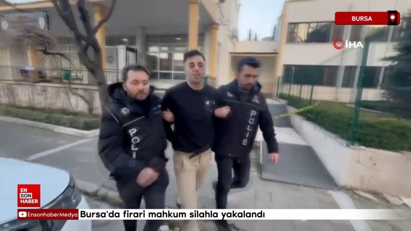Bursa'da firari mahkum silahla yakalandı: Firardakiler teslim olsun 1 bursada firari mahkum silahla yakalandi firardakiler teslim olsun 4M5TncHv